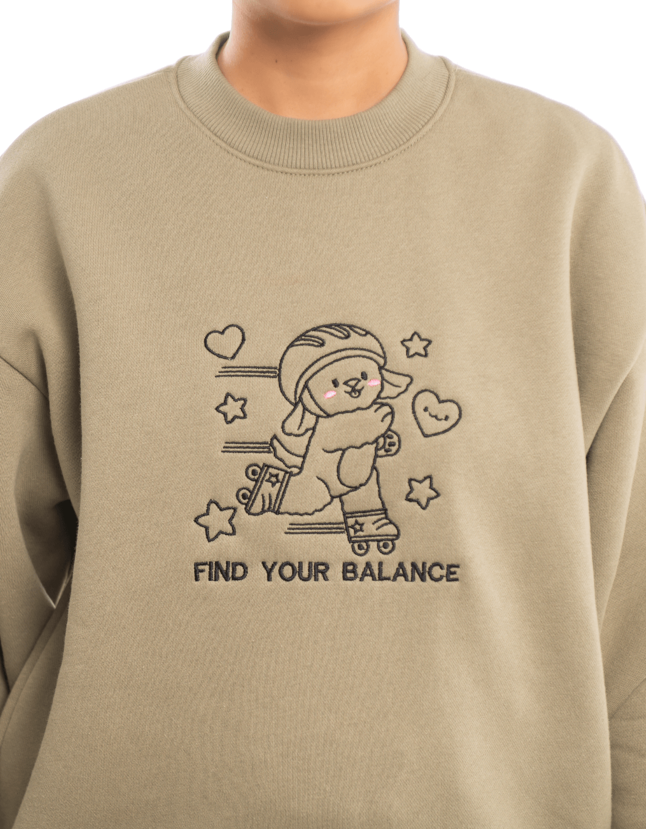 Find Your Balance - Embroidered Tee & Custom Sweatshirt
