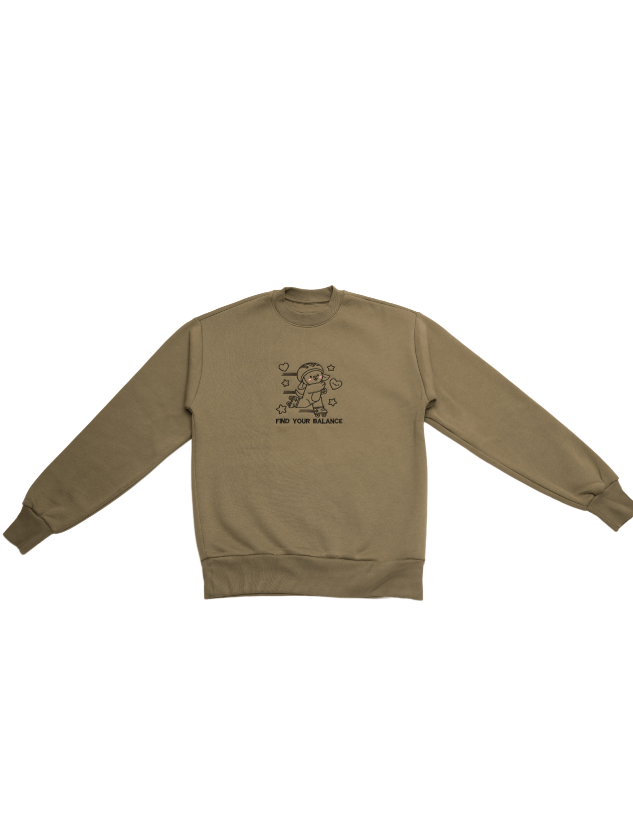 Find Your Balance - Embroidered Tee & Custom Sweatshirt