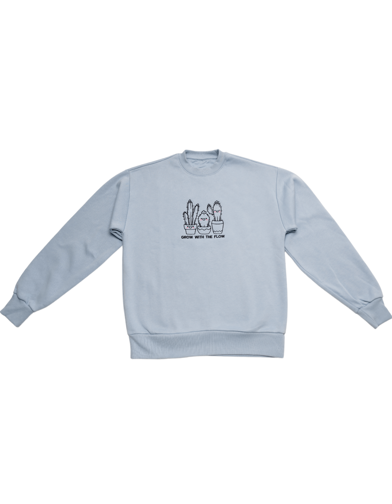 Grow with the Flow - Embroidered Tee & Custom Sweatshirt